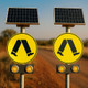 Solar Pedestrian Signs Pair Motion Activated Flashing Lights Heavy Duty Wireless Sync Solar Pedestrian Signs Pair Motion Activated Flashing Lights Heavy Duty Wireless Sync